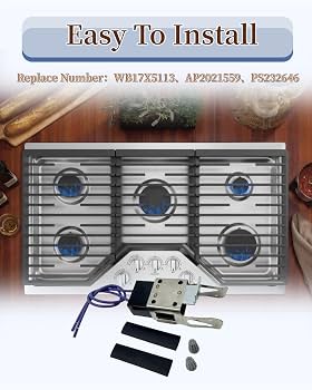 Amazon.com: WB17X5113 Element Receptacle and Wire Kit Fit for GE